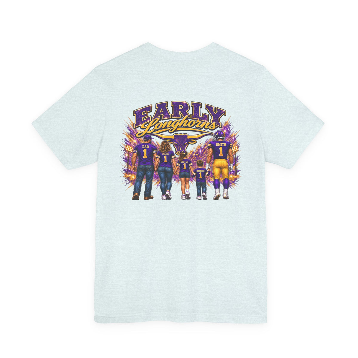 Early Longhorns Football Fan T-Shirt