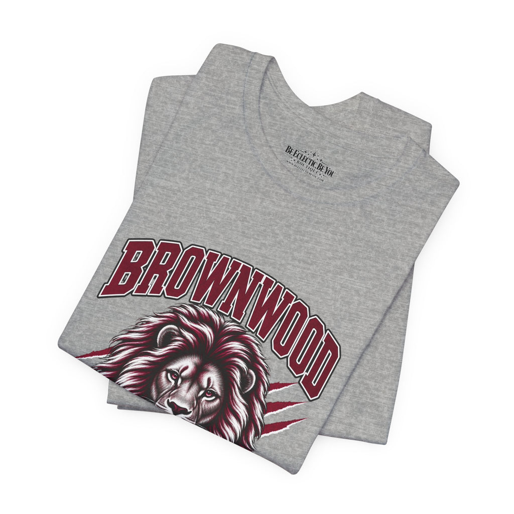 Brownwood Lions Mascot Graphic T-Shirt