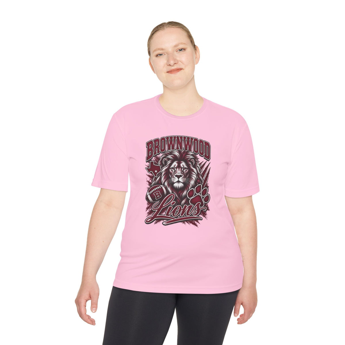 Brownwood Lions Unisex Moisture Wicking Tee