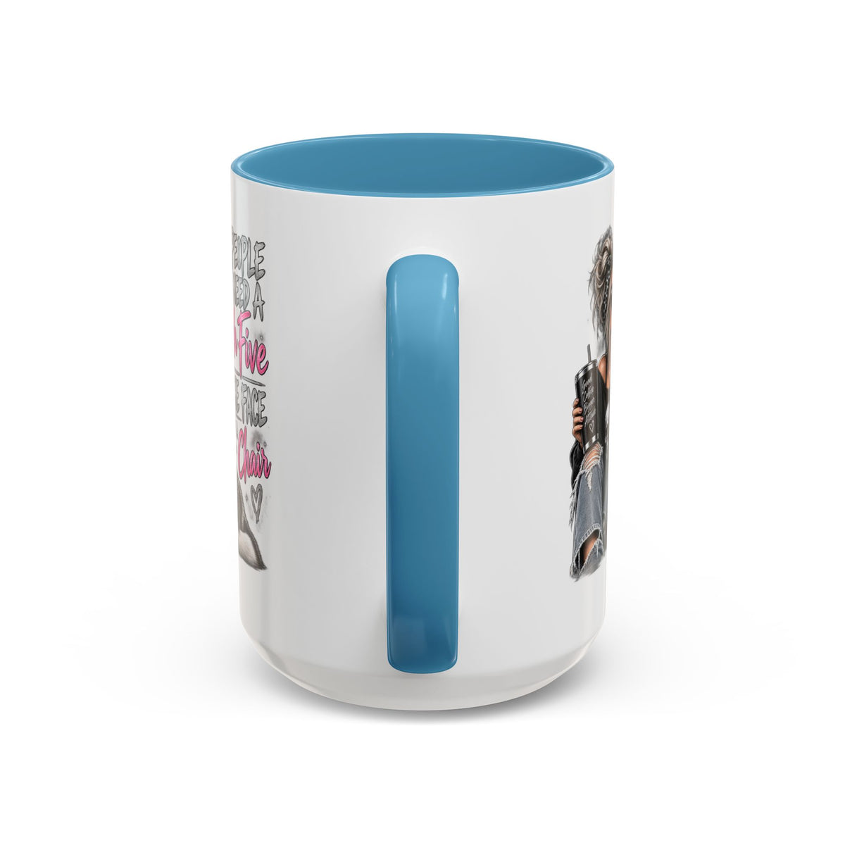“Some People Just Need a High Five” Mug