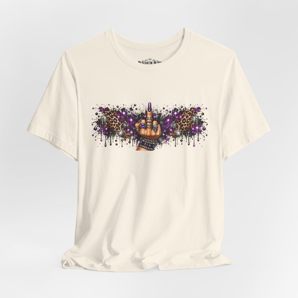 Rude Finger Graphic T-Shirt