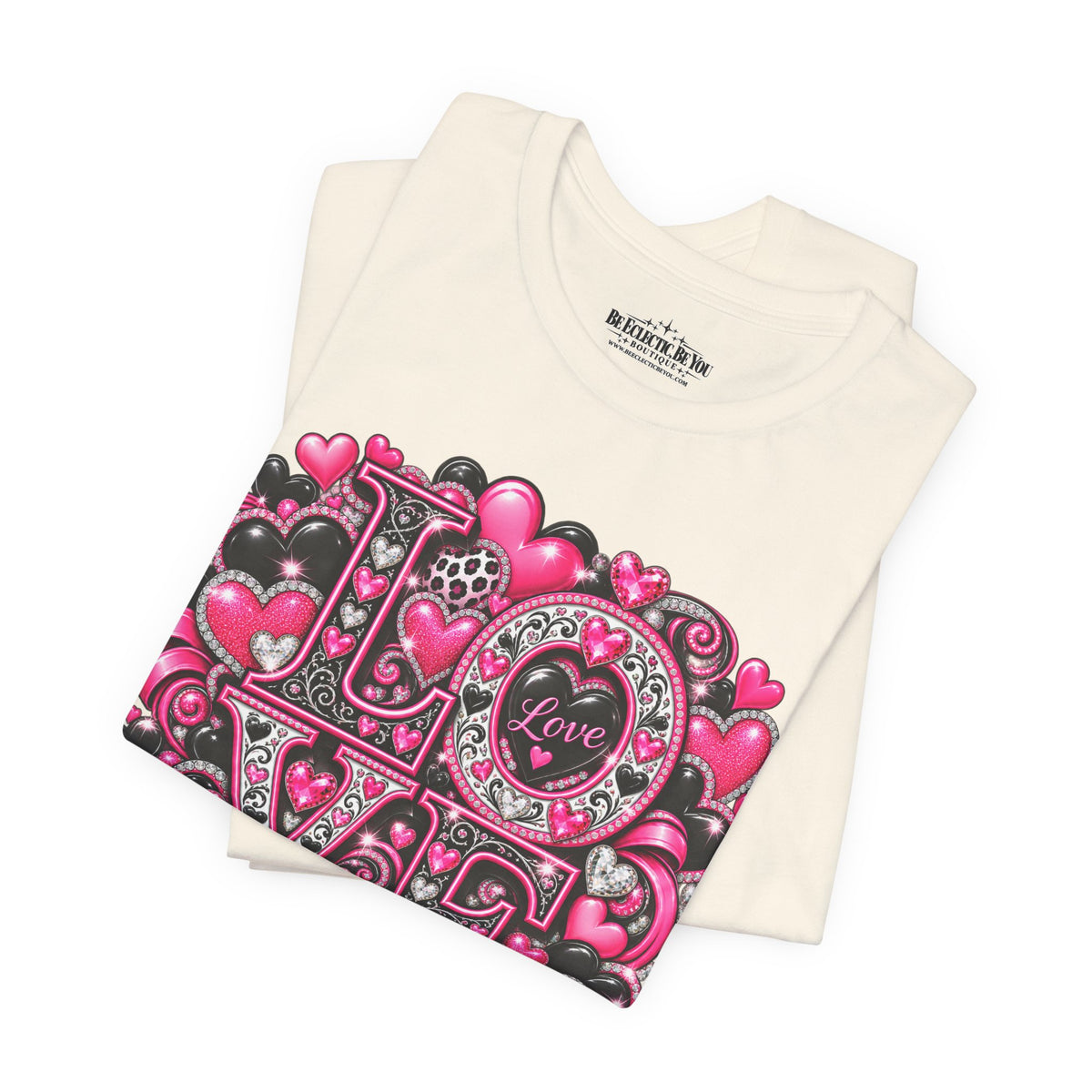 Love Heart Graphic T-Shirt – Romantic Valentine’s Day Tee