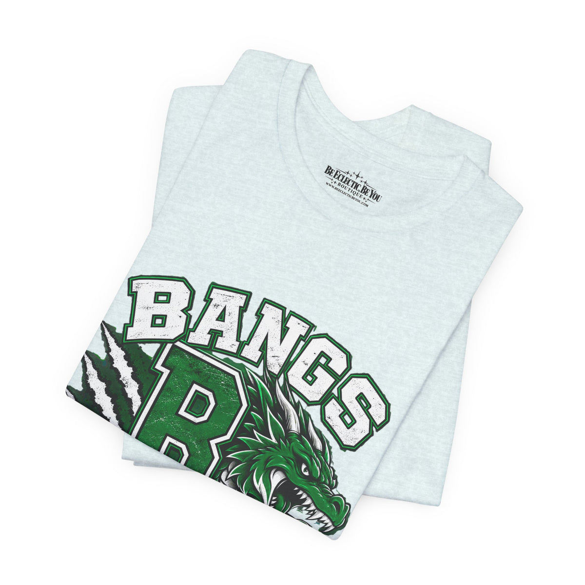 Bangs Dragons Vintage Mascot Graphic T-Shirt