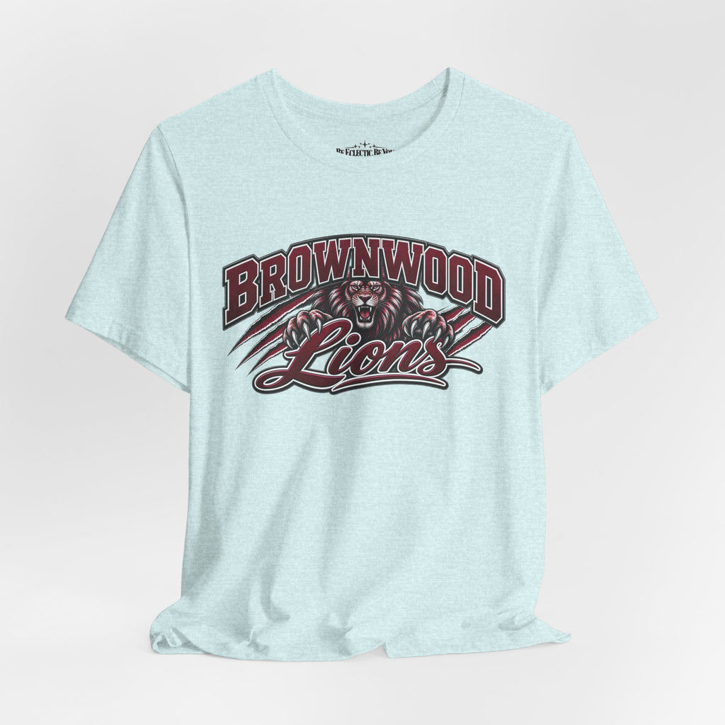 Brownwood Lions Family Football Graphic T-Shirt