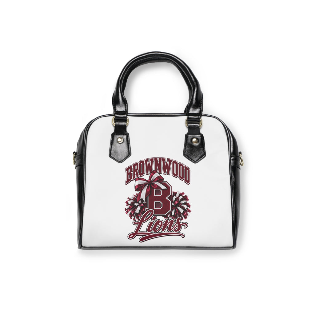Brownwood Lions Shoulder Handbag — School Spirit Tote