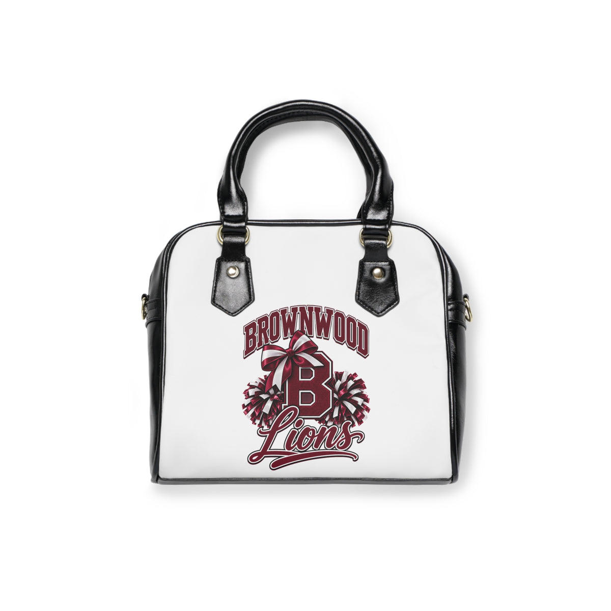 Brownwood Lions Shoulder Handbag — School Spirit Tote