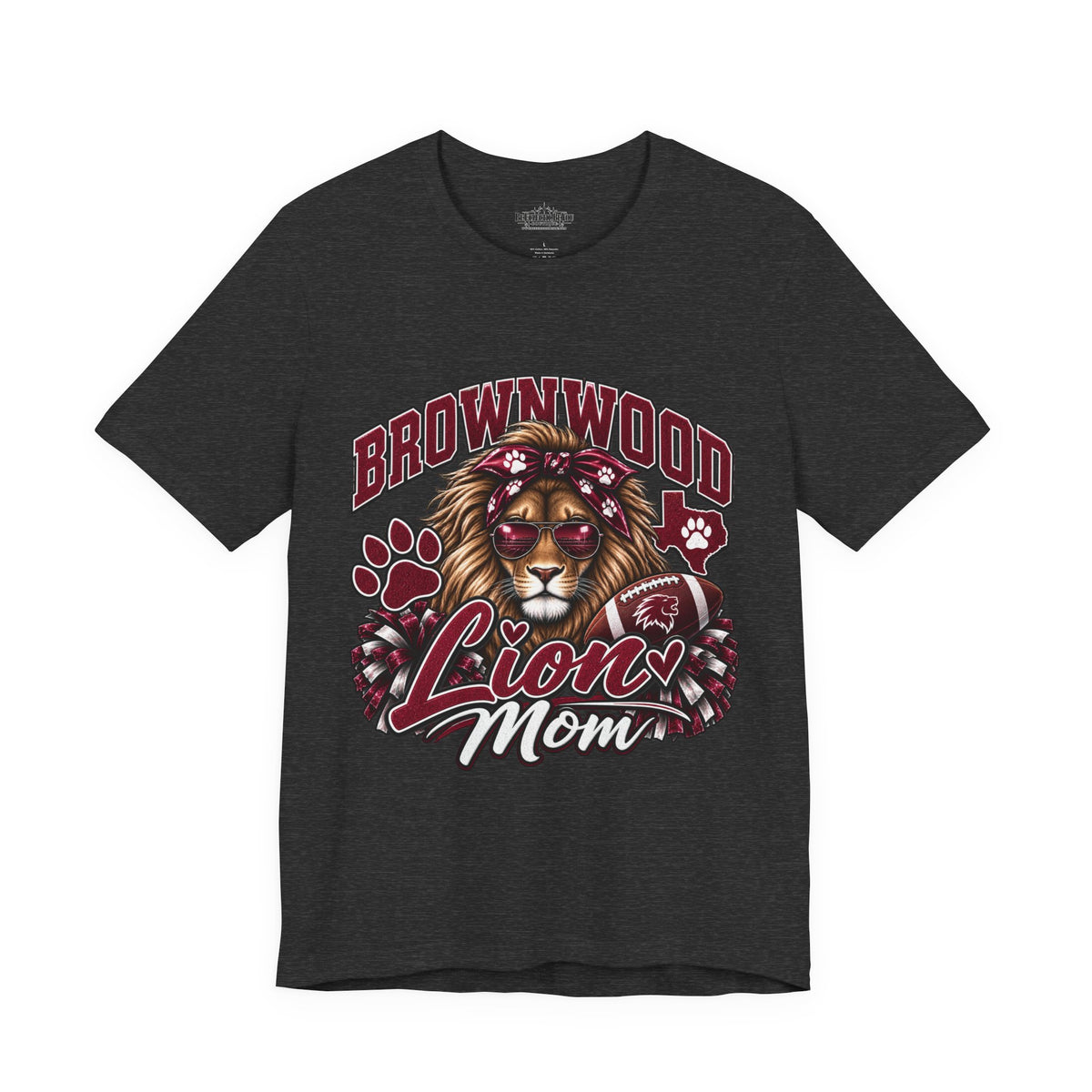 Brownwood Lion Mom Graphic T-Shirt