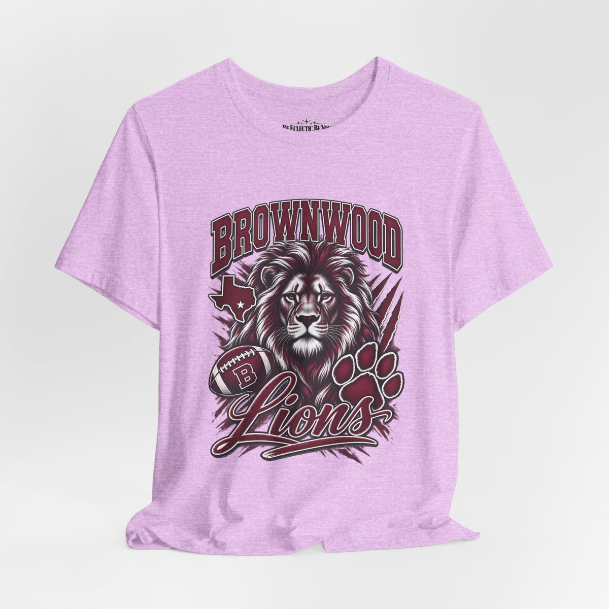 Brownwood Lions Vintage Lion Graphic T-Shirt