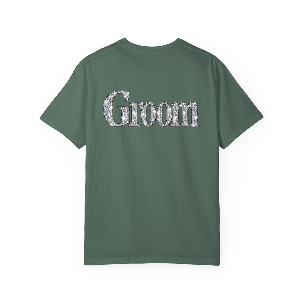Groom Logo T-Shirt — Wedding Party Tee for Groom and Groomsmen