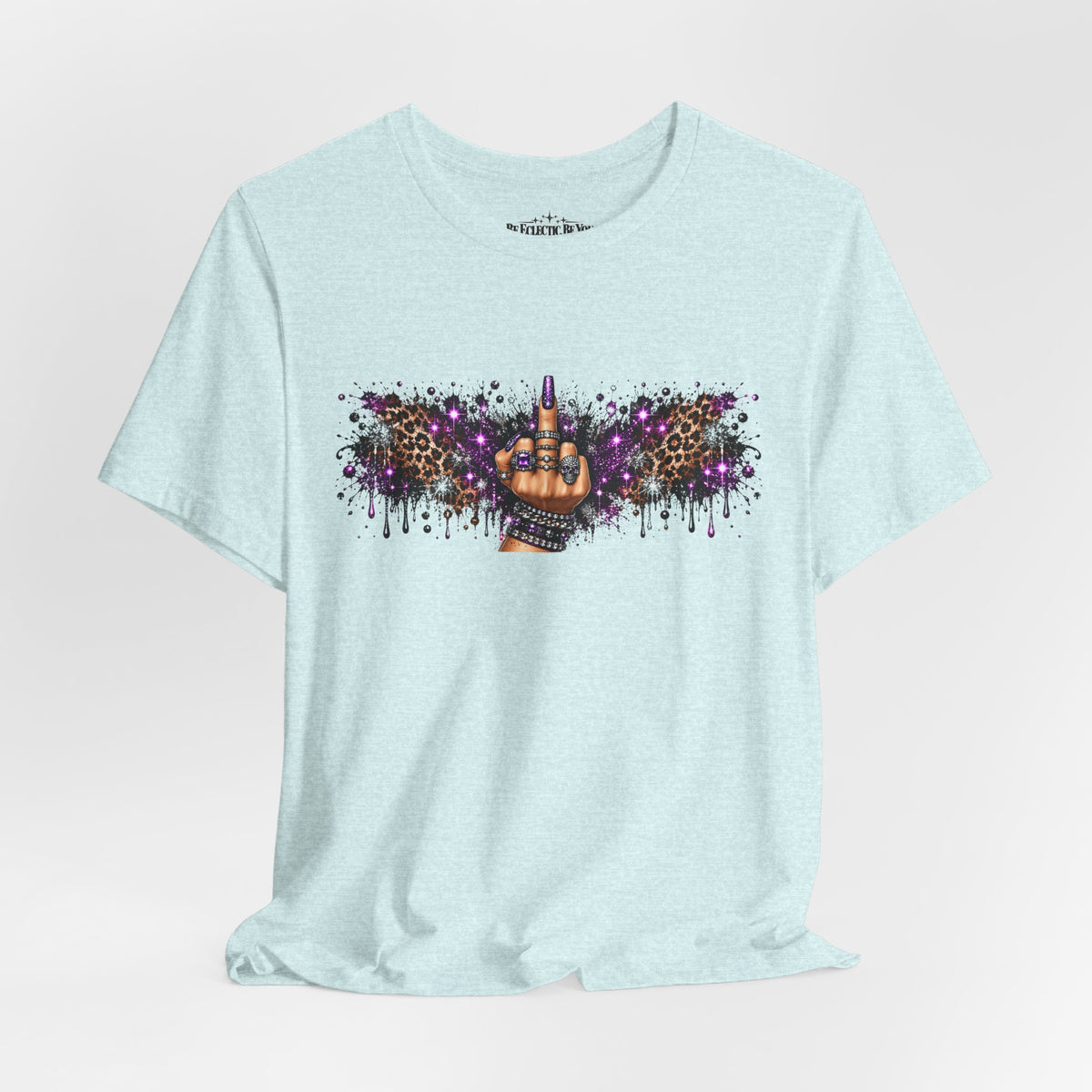 Rude Finger Graphic T-Shirt