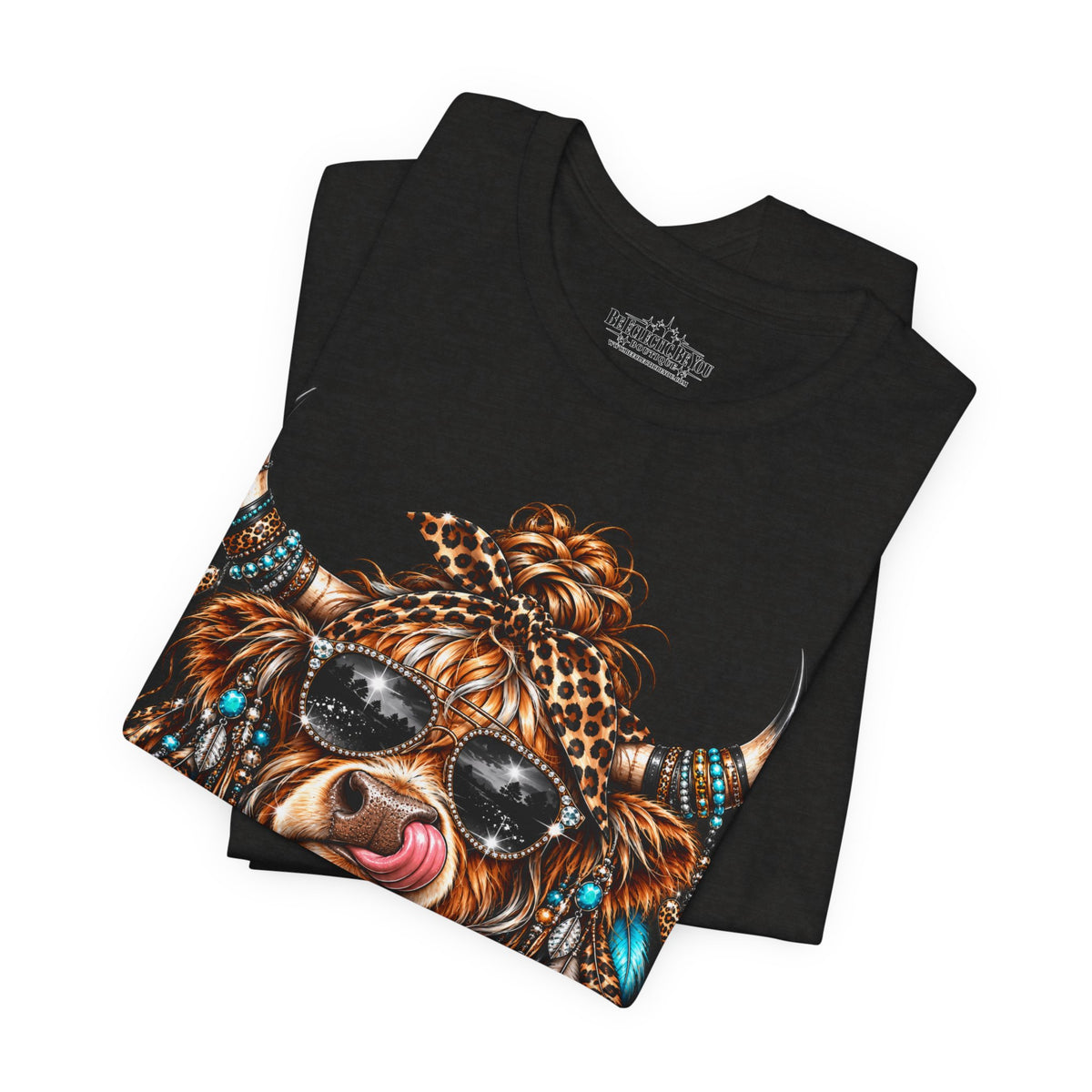 Highland Cow Graphic T-Shirt