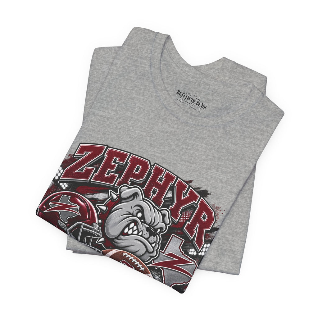 Zephyr Bulldogs Football Graphic Tee