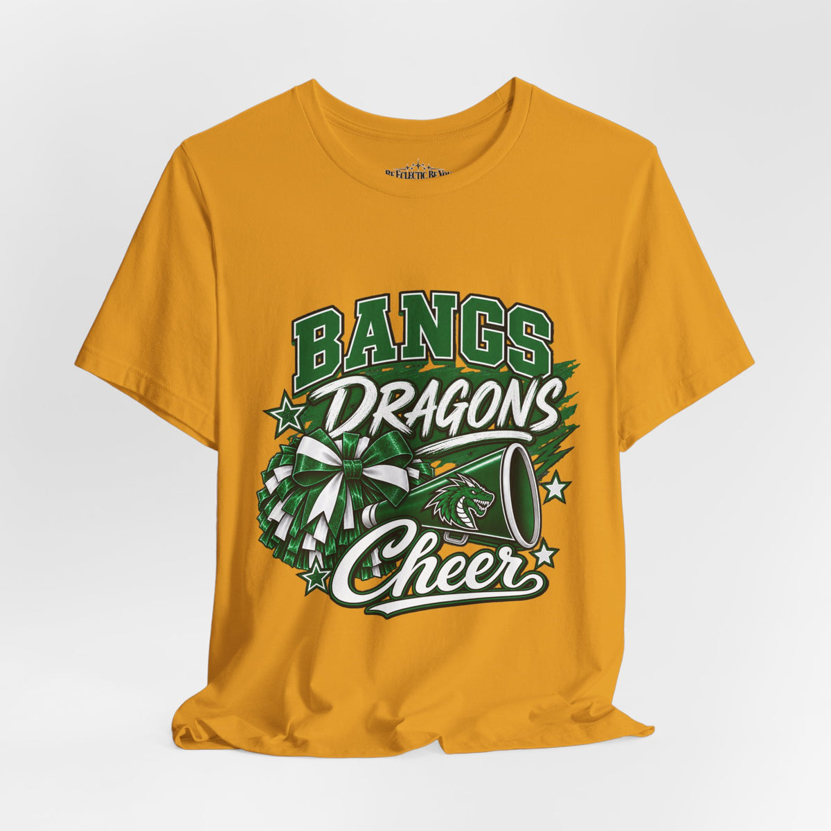 Bangs Dragons Cheer Graphic T-Shirt