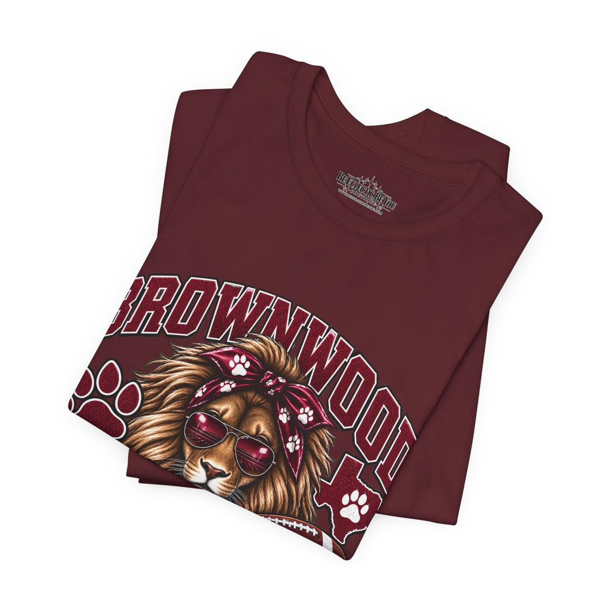 Brownwood Lion Mom Graphic T-Shirt