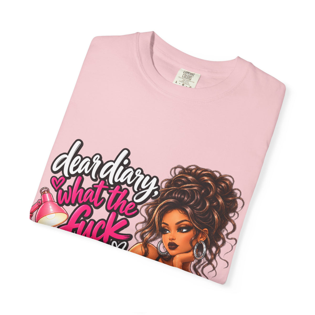 Diary Tee — “Dear Diary, What the F***” Graphic T-Shirt