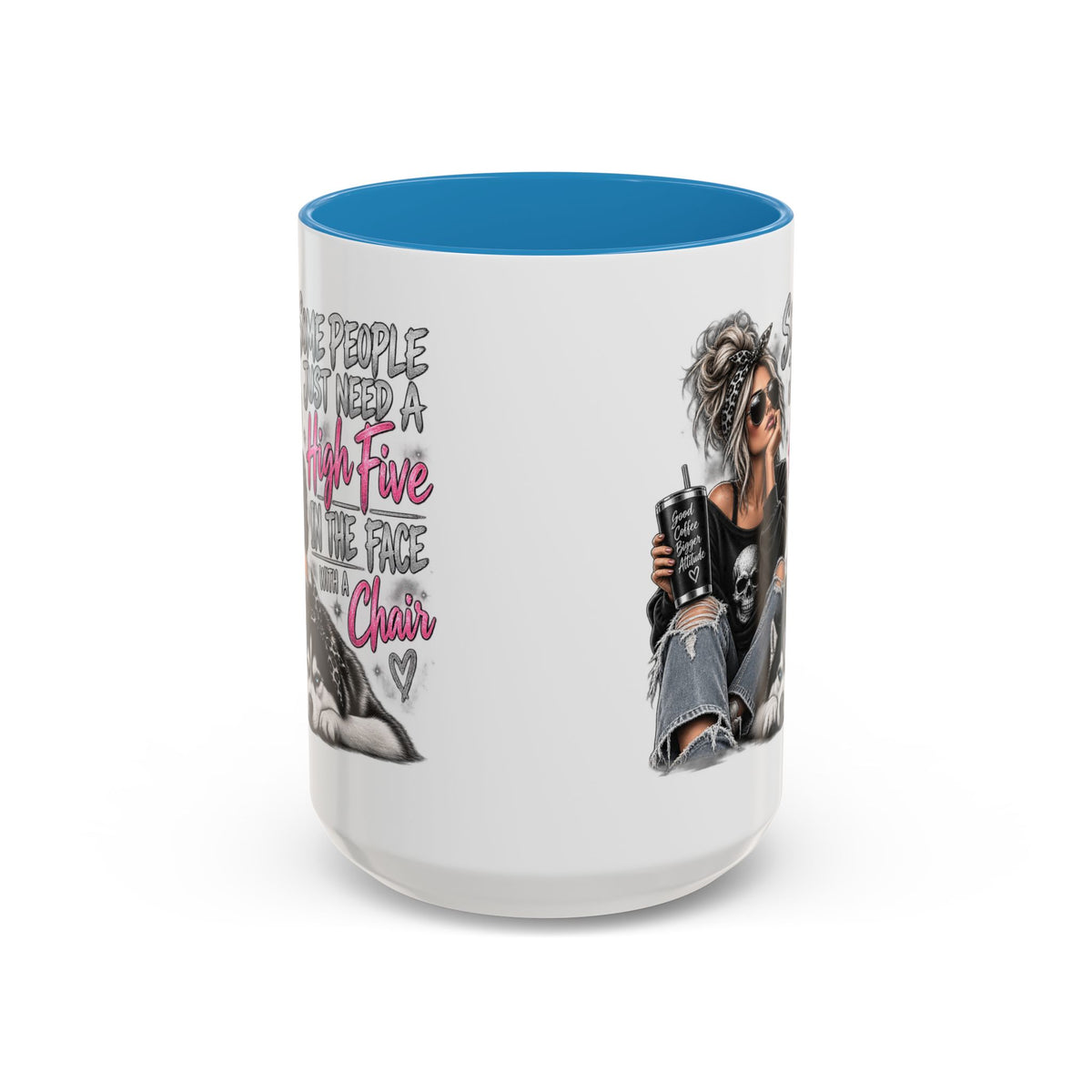 “Some People Just Need a High Five” Mug