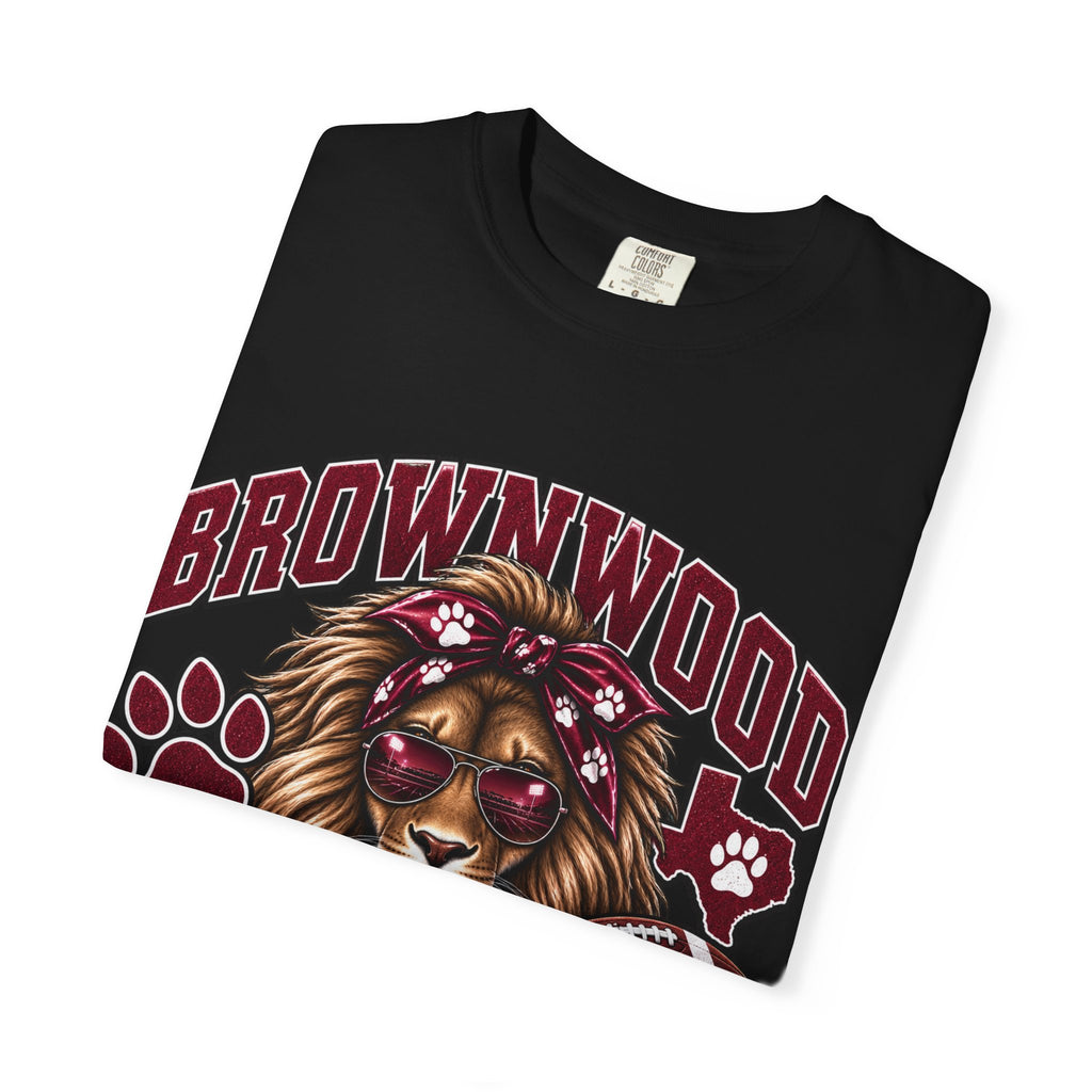Brownwood Lion Mom T-Shirt — School Spirit Lioness Tee