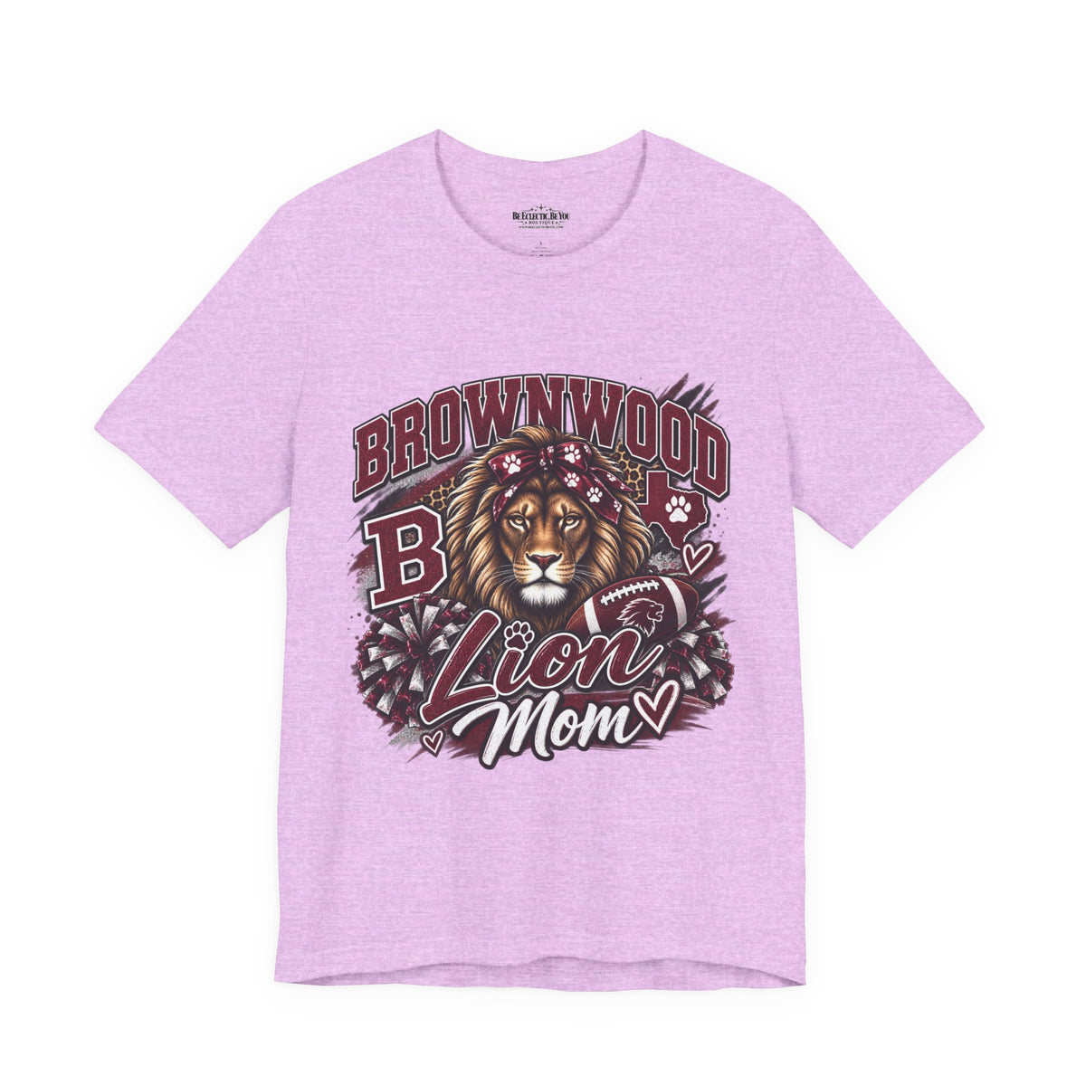 Brownwood B Lion Mom Graphic Tee