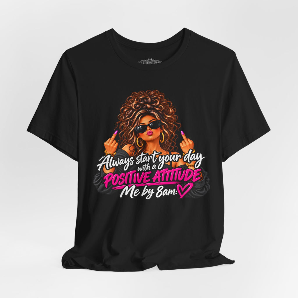 Positive Attitude Inspirational Women’s Graphic Tee