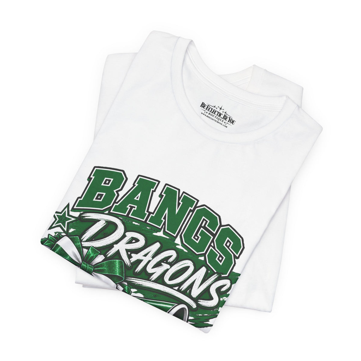 Bangs Dragons Cheer Graphic T-Shirt