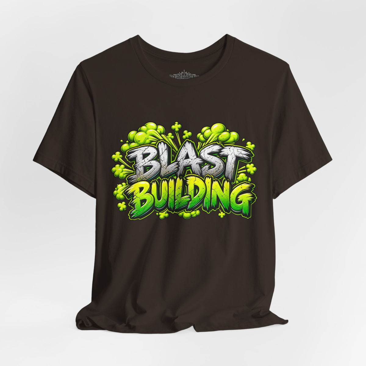 Blast Building Warning Blast Zone Graphic T-Shirt