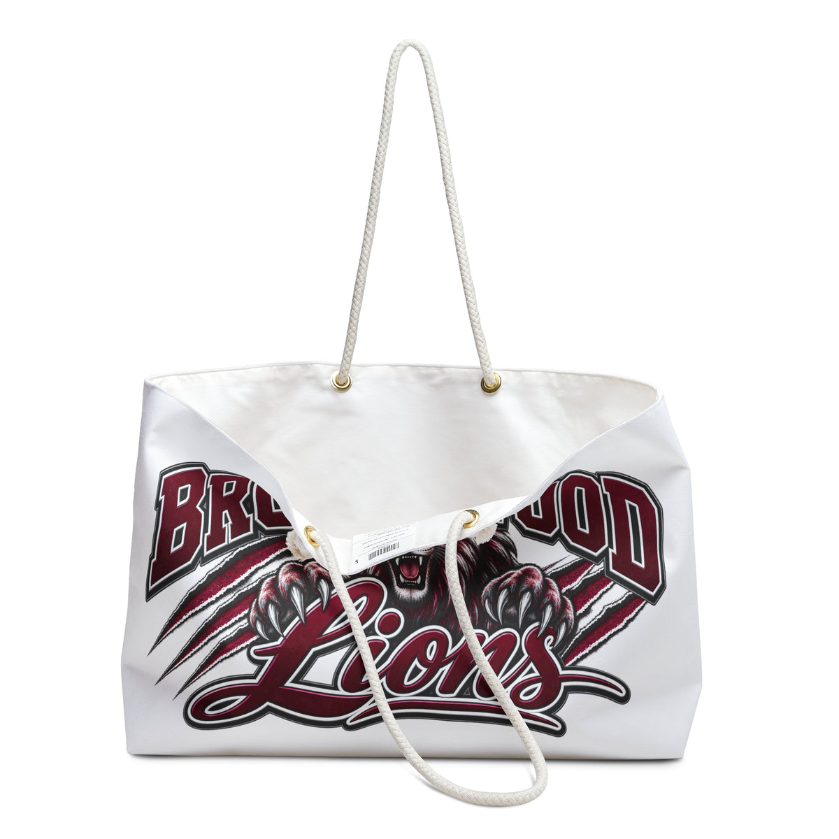 Brownwood Lions Weekender Bag — School Spirit Travel Tote