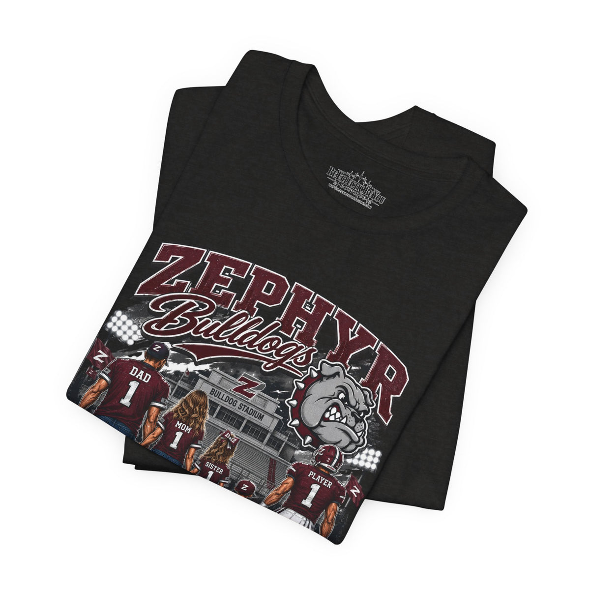 Zephyr Bulldogs Together We Rise Graphic T-Shirt