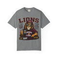 Lions Coffee Club T-Shirt — 'Eat. Sleep. Coffee. Repeat.' Graphic Tee