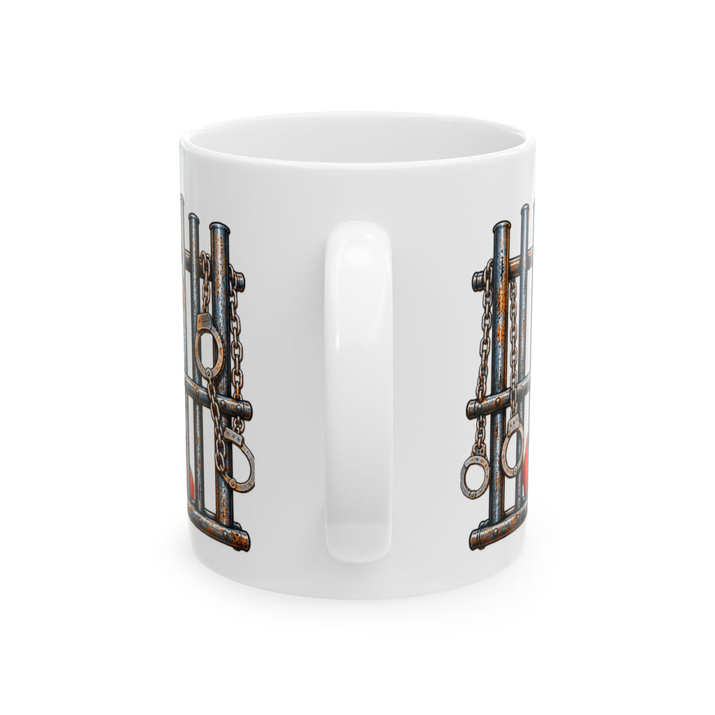 Ceramic Mug — "Me and My Emergency Contact in the Same Emergency" Friendship Coffee Mug
