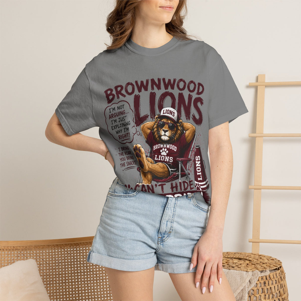 Brownwood Lions "Can't Hide Our Pride" T-Shirt