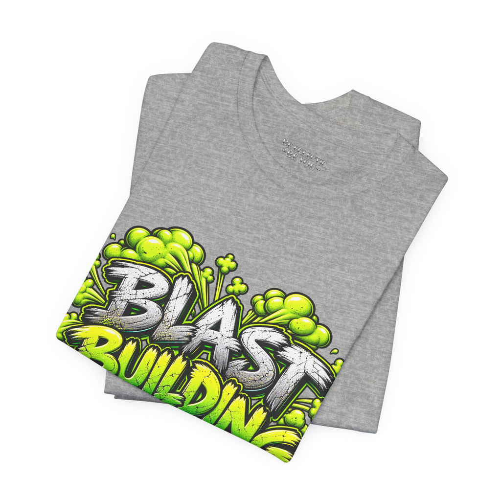 Blast Building Warning Zone Graphic Tee