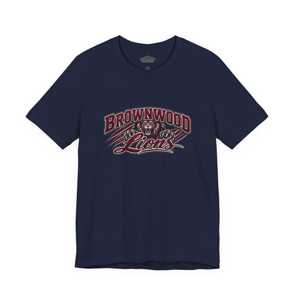 Brownwood Lions Vintage School Graphic T-Shirt