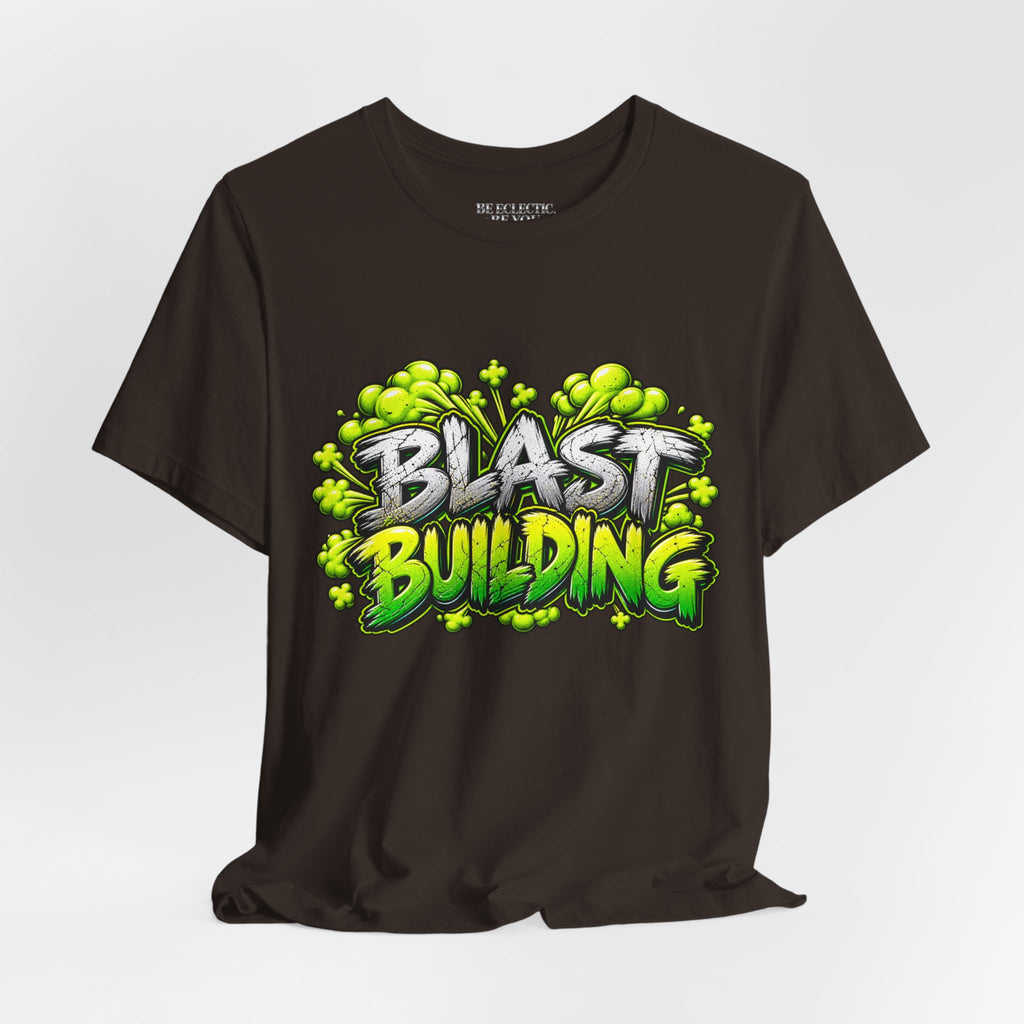 Blast Building Warning Zone Graphic Tee