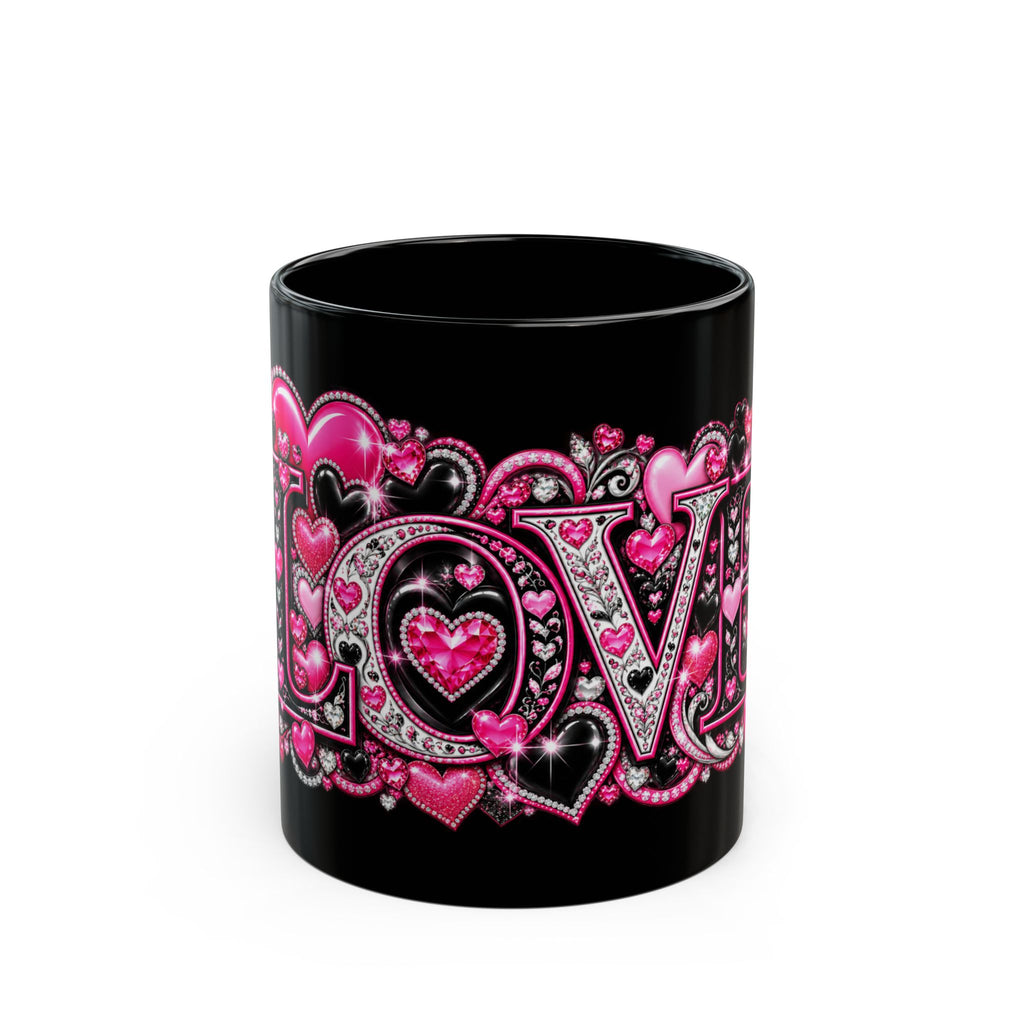 Love Black Mug (11oz, 15oz)