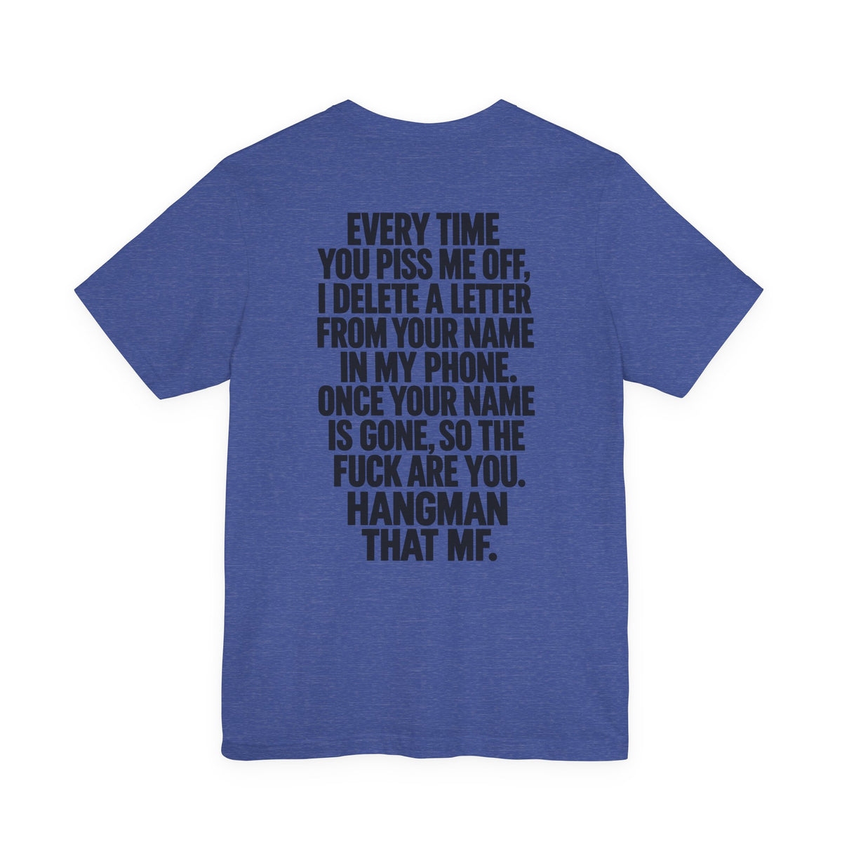 Hangman “F_C_ _FF” Graphic T-Shirt