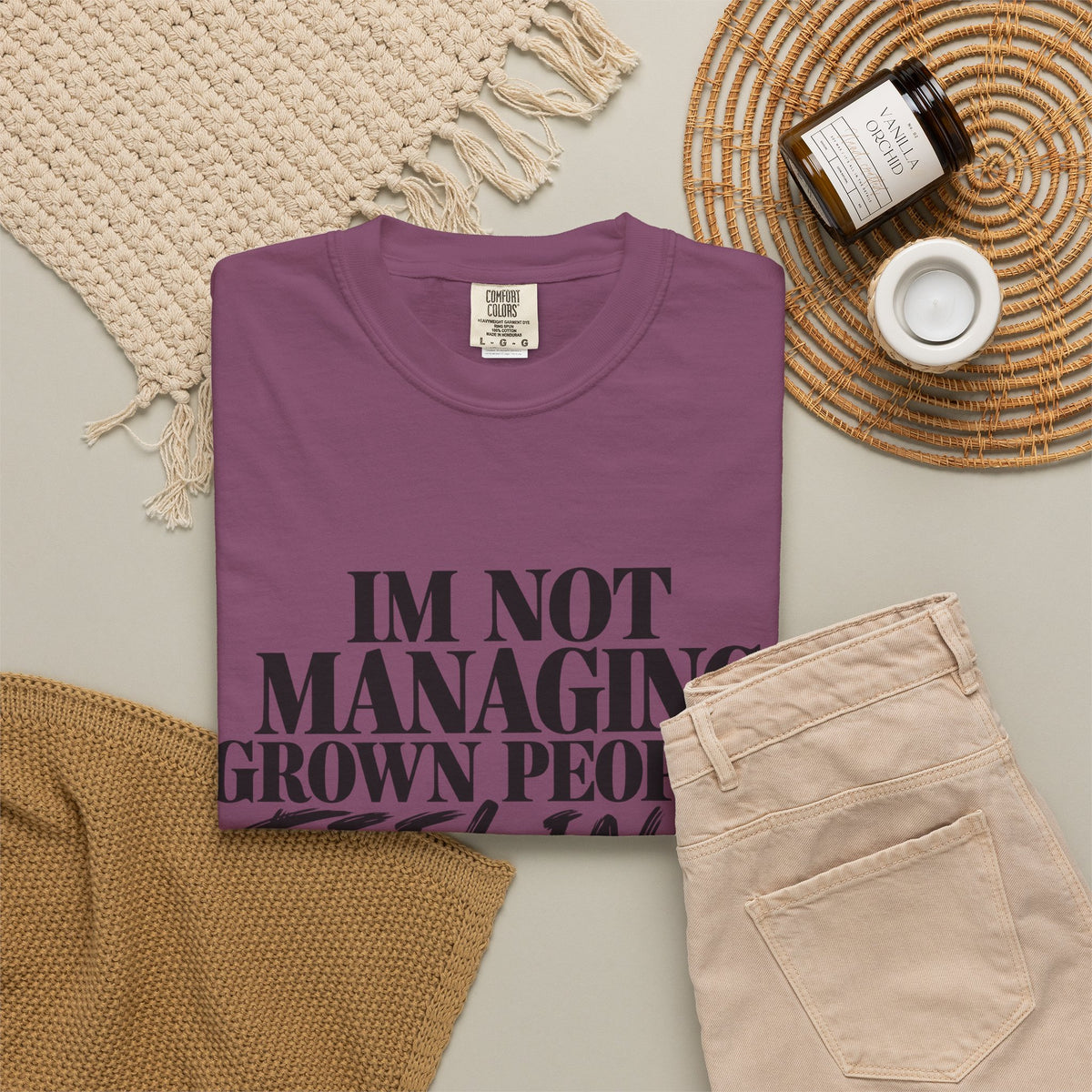 Unisex Garment-Dyed T-shirt