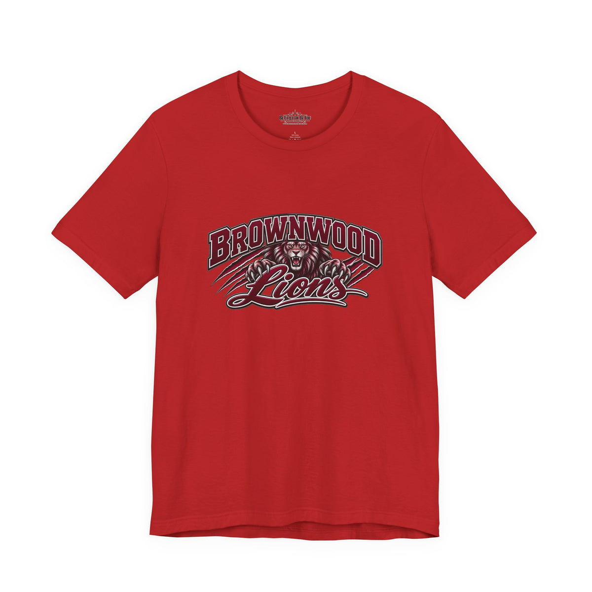 Brownwood Lions Vintage School Graphic T-Shirt