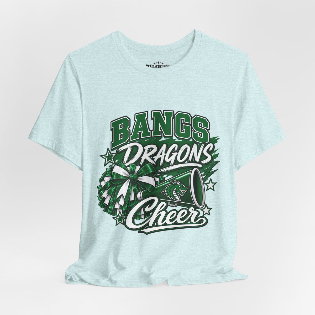 Bangs Dragons Cheer Graphic T-Shirt