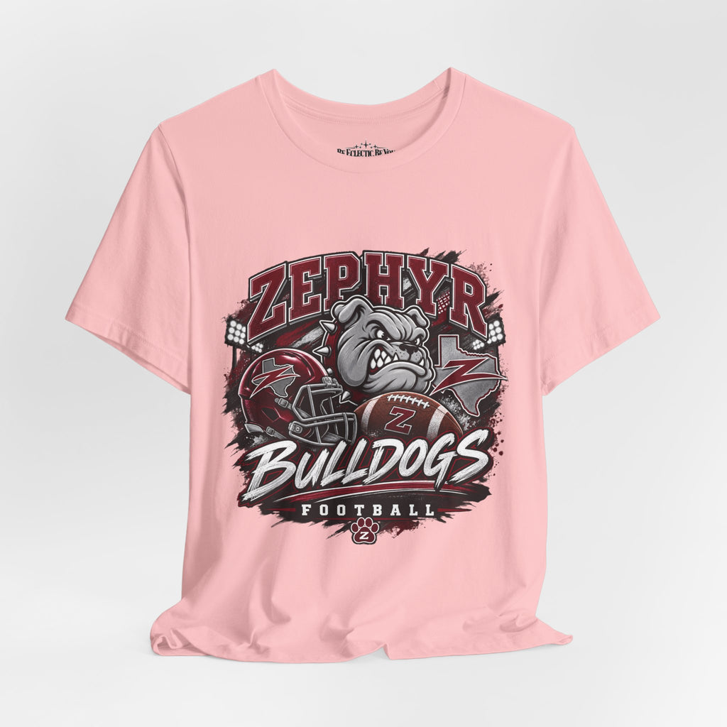Zephyr Bulldogs Football Graphic Tee