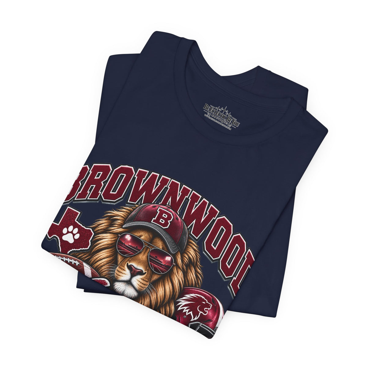 Brownwood Lion Dad Graphic T-Shirt