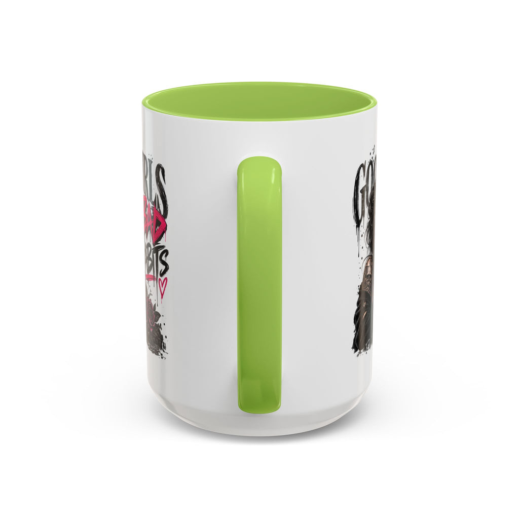 Good Girls Bad Habits Skull & Crown Mug