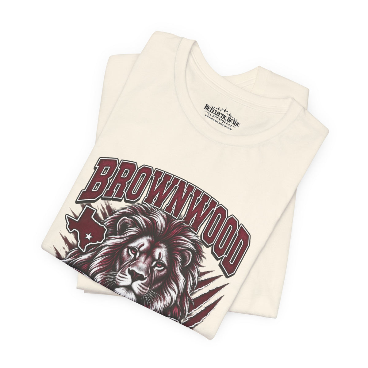 Brownwood Lions Vintage Lion Graphic T-Shirt