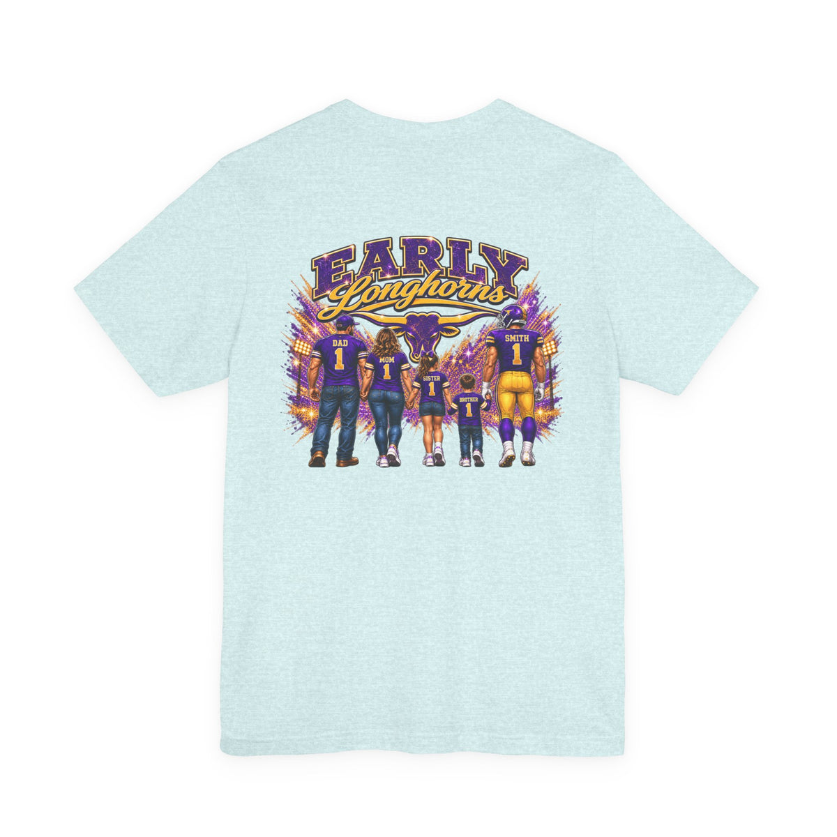 Early Longhorns Football Fan T-Shirt