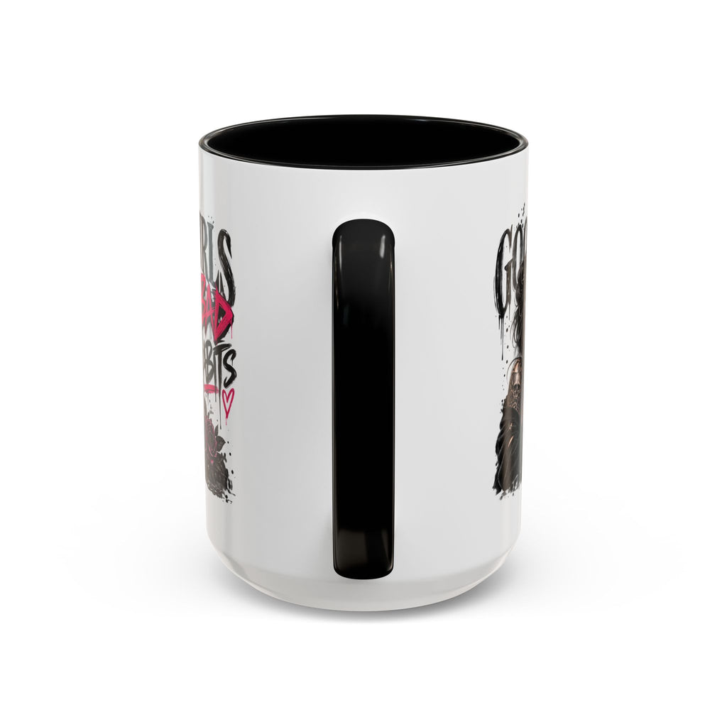 Good Girls Bad Habits Skull & Crown Mug