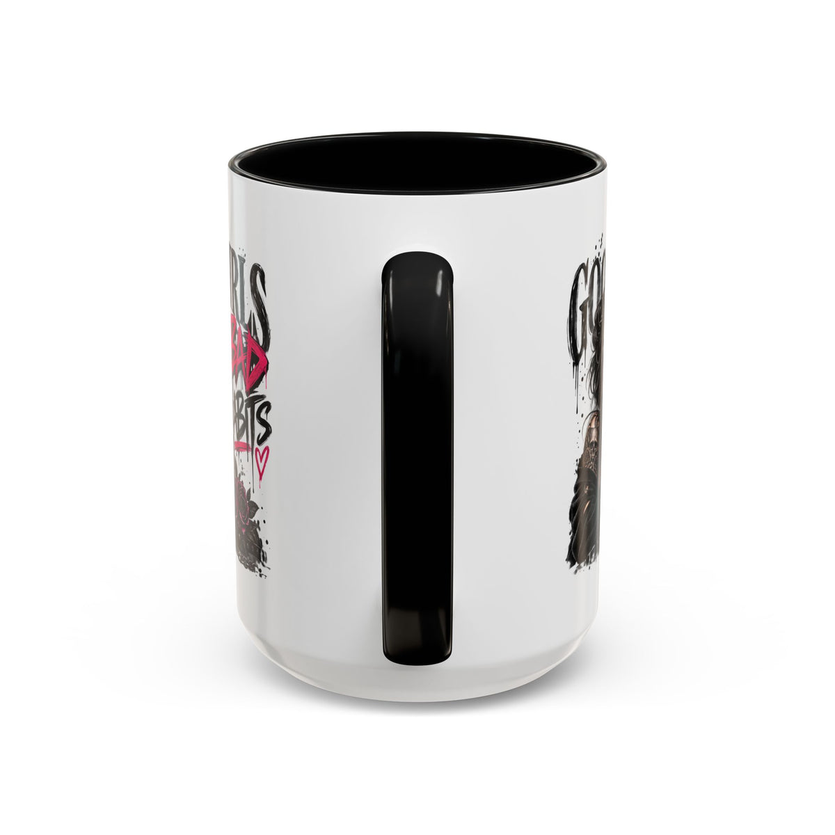 Good Girls Bad Habits Skull & Crown Mug