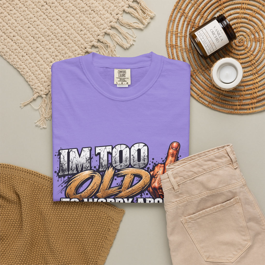 Unisex Garment-Dyed T-shirt