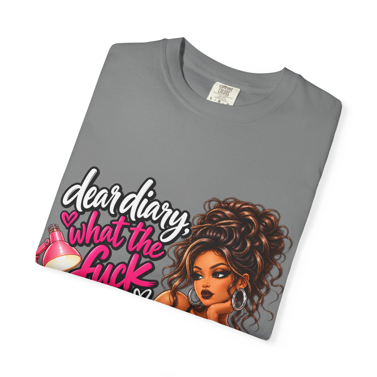 Diary Tee — “Dear Diary, What the F***” Graphic T-Shirt