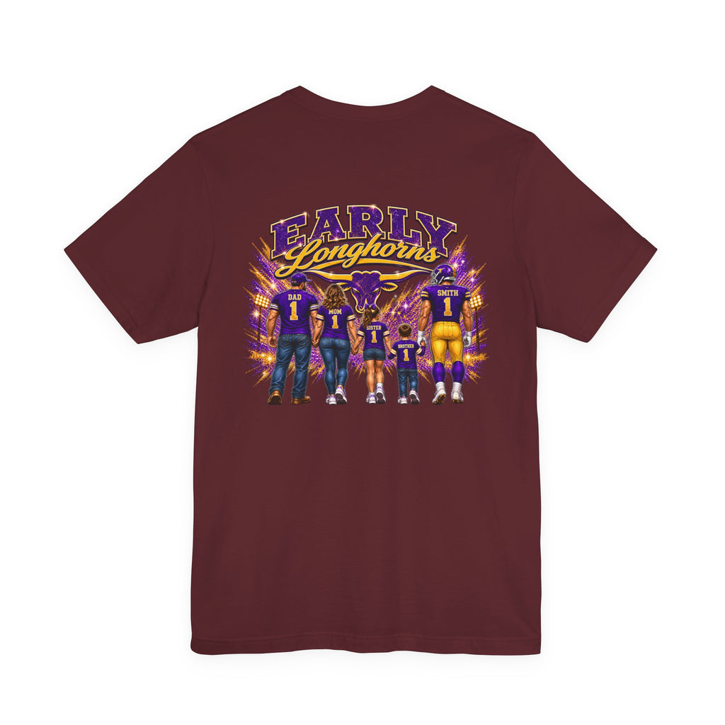 Early Longhorns Football Fan T-Shirt