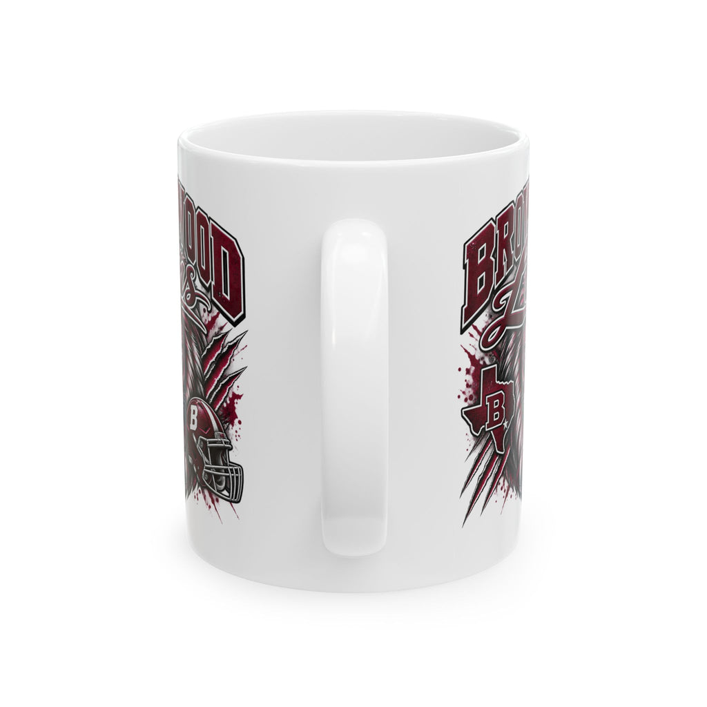 Brownwood Football Helmet Ceramic Mug (11oz, 15oz)
