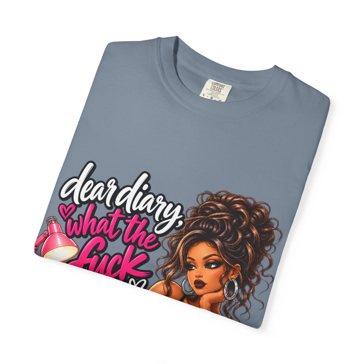 Diary Tee — “Dear Diary, What the F***” Graphic T-Shirt